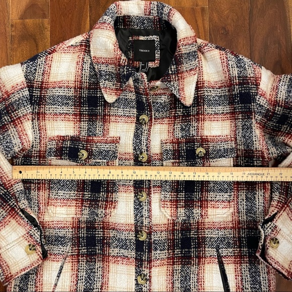Forever 21 Plaid jacket, shacket - Picture 5 of 9